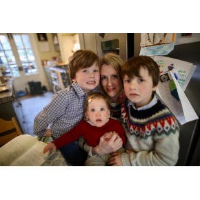 Picture of Flora and children